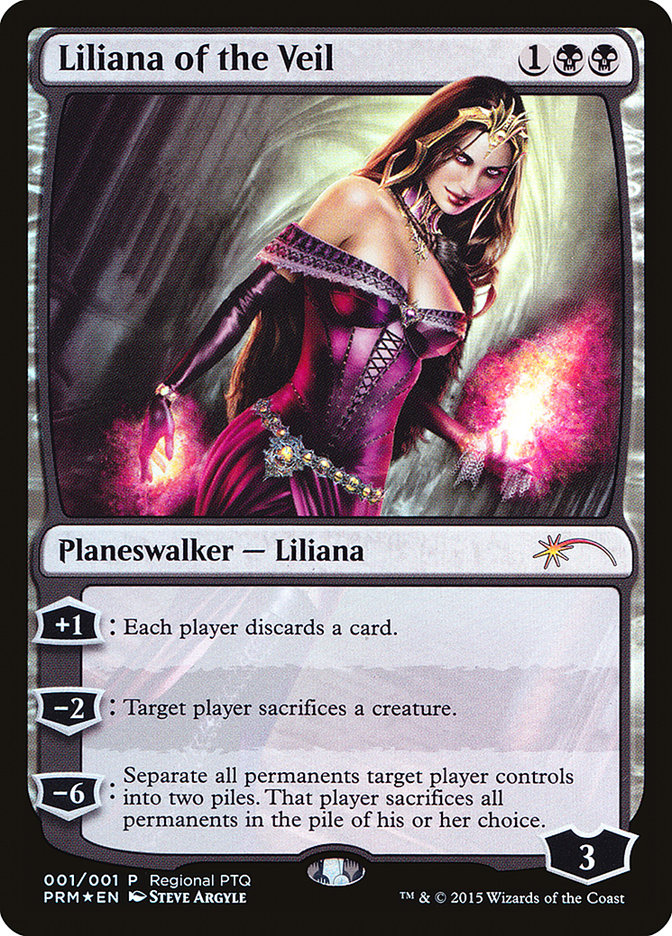 Liliana of the Veil (Regional PTQ) [Pro Tour Promos] | Exor Games Truro