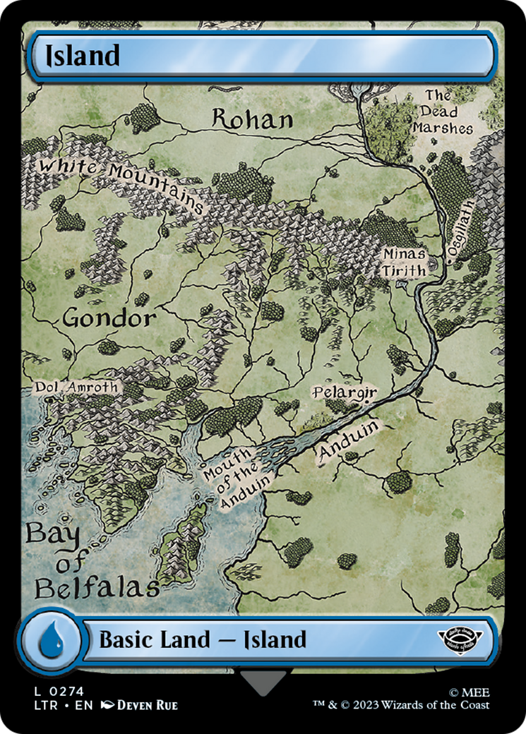 Island (274) [The Lord of the Rings: Tales of Middle-Earth] | Exor Games Truro