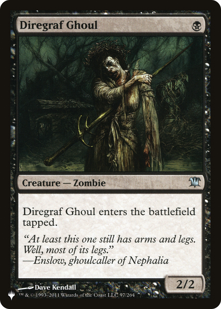 Diregraf Ghoul [The List Reprints] | Exor Games Truro