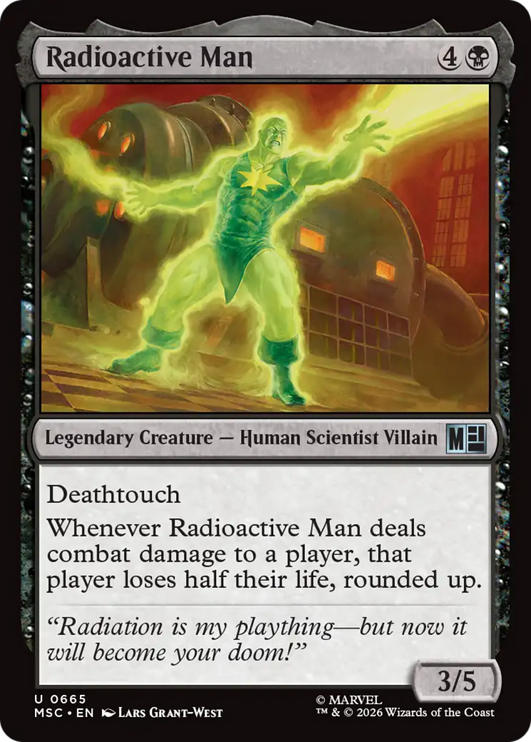 Radioactive Man [Marvel Super Heroes Commander] | Exor Games Truro