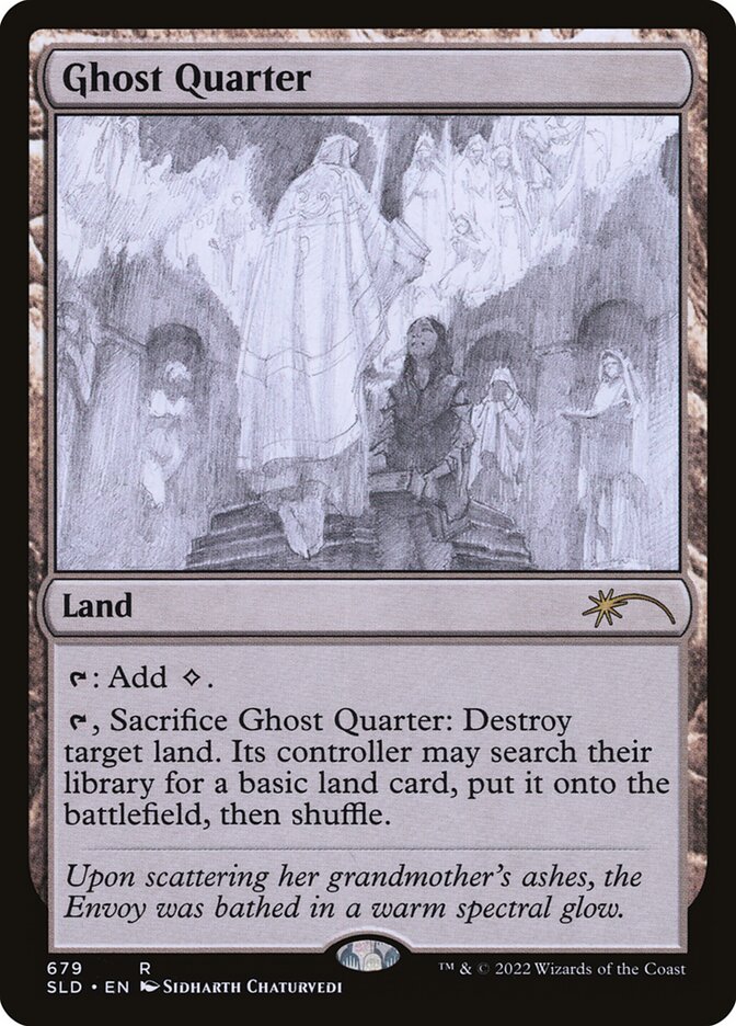 Ghost Quarter (Sketch) [Secret Lair Drop Promos] | Exor Games Truro