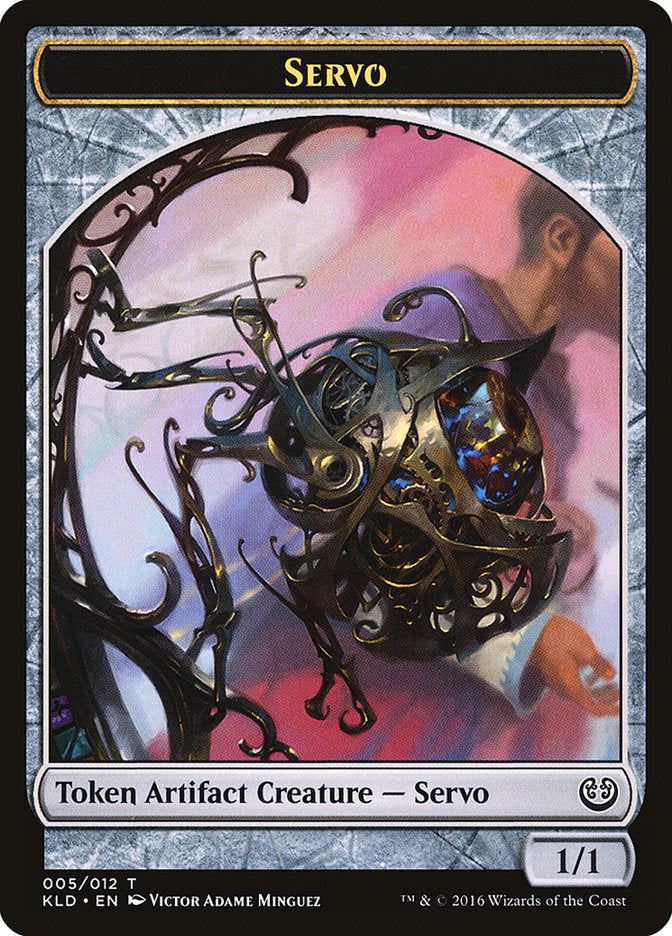 Servo Token (005/012) [Kaladesh Tokens] | Exor Games Truro