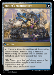 Master's Guide-Mural // Master's Manufactory [The Lost Caverns of Ixalan] | Exor Games Truro