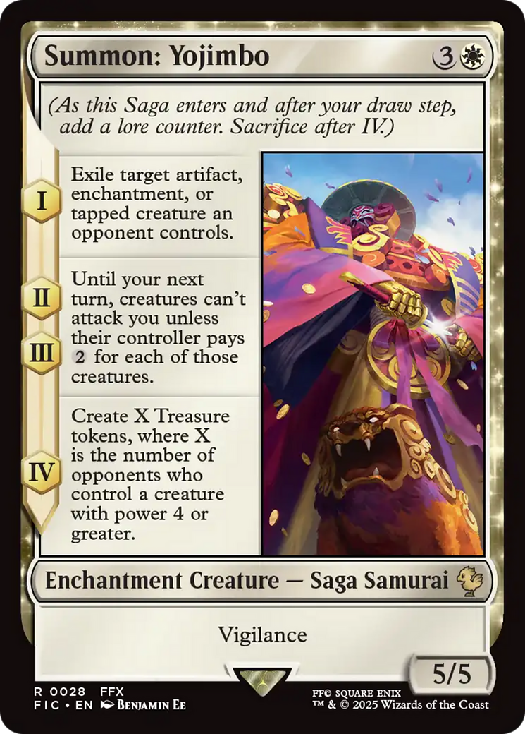 Summon: Yojimbo [FINAL FANTASY Commander] | Exor Games Truro