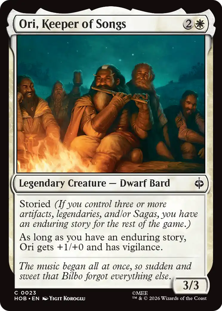Ori, Keeper of Songs [The Hobbit] | Exor Games Truro