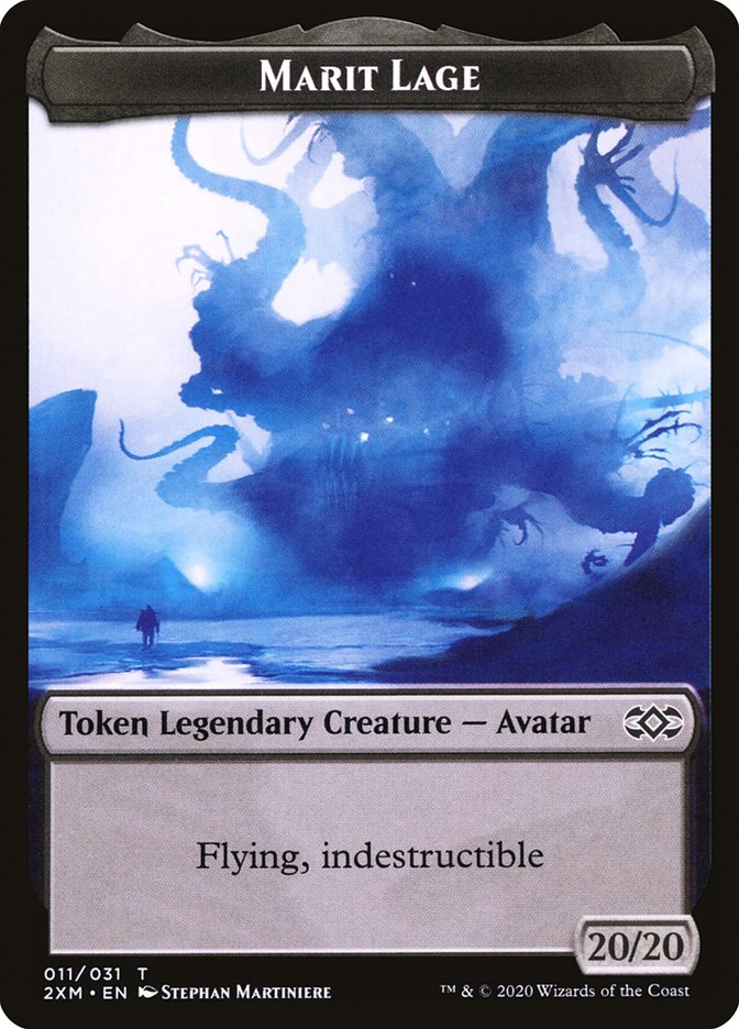 Marit Lage Token [Double Masters Tokens] | Exor Games Truro