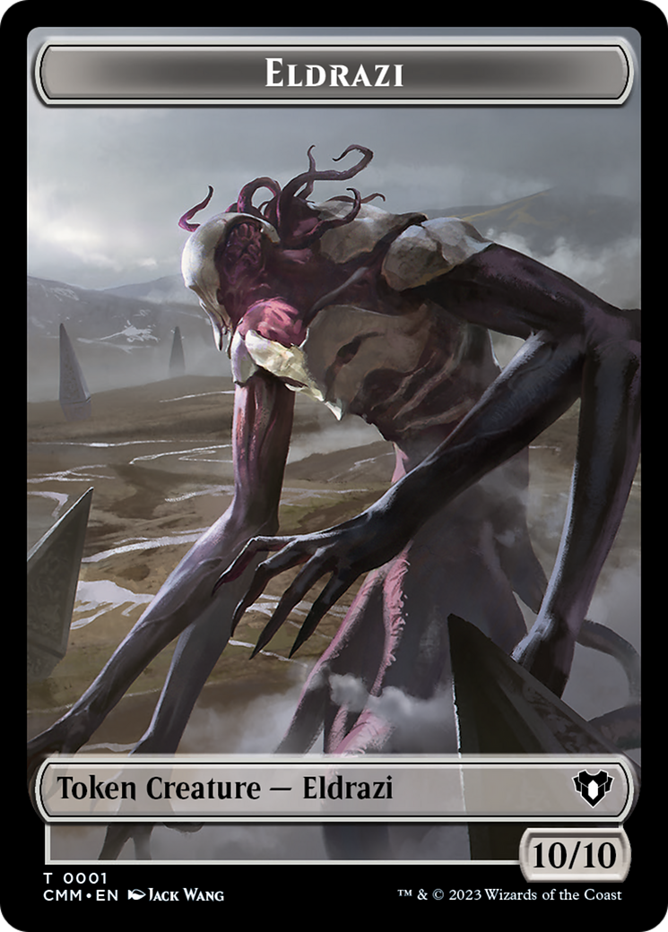 Eldrazi // Phyrexian Germ Double-Sided Token [Commander Masters Tokens] | Exor Games Truro