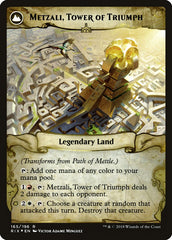 Path of Mettle // Metzali, Tower of Triumph [Rivals of Ixalan Prerelease Promos] | Exor Games Truro