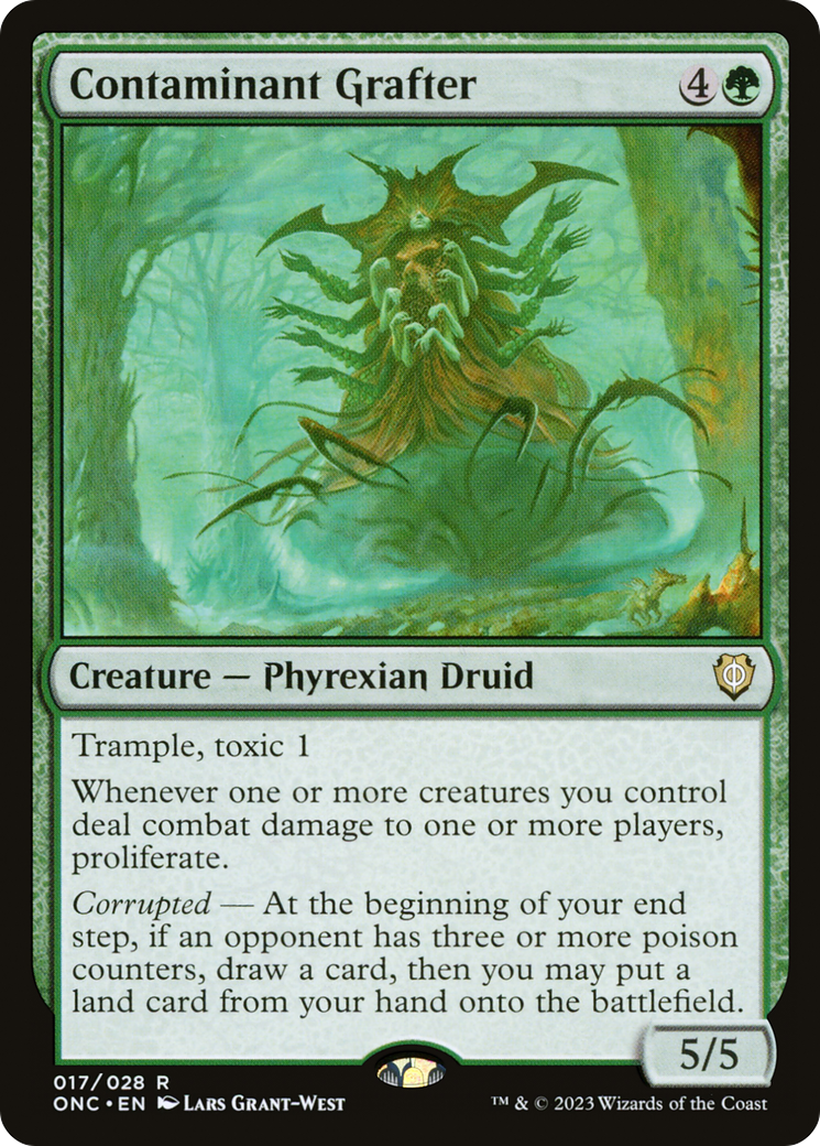 Contaminant Grafter [Phyrexia: All Will Be One Commander] | Exor Games Truro