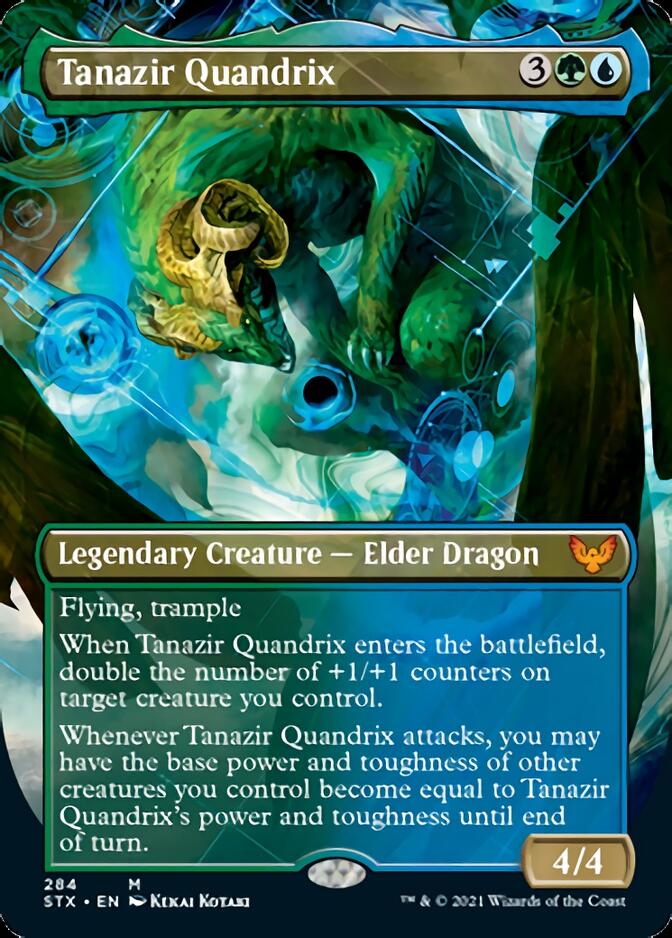 Tanazir Quandrix (Borderless Alternate Art) [Strixhaven: School of Mages] | Exor Games Truro