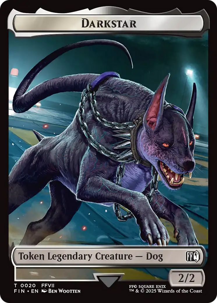 Angelo // Darkstar Double-Sided Token [FINAL FANTASY Tokens] | Exor Games Truro