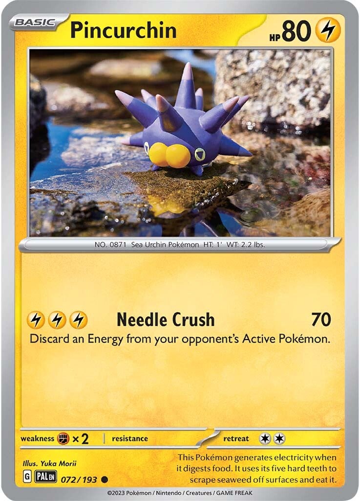 Pincurchin (072/193) [Scarlet & Violet: Paldea Evolved] | Exor Games Truro