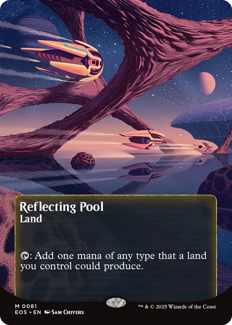 Reflecting Pool (0081) (Borderless) [Edge of Eternities: Stellar Sights] | Exor Games Truro