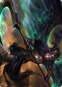 Vengeful Reaper Art Card [Kaldheim Art Series] | Exor Games Truro