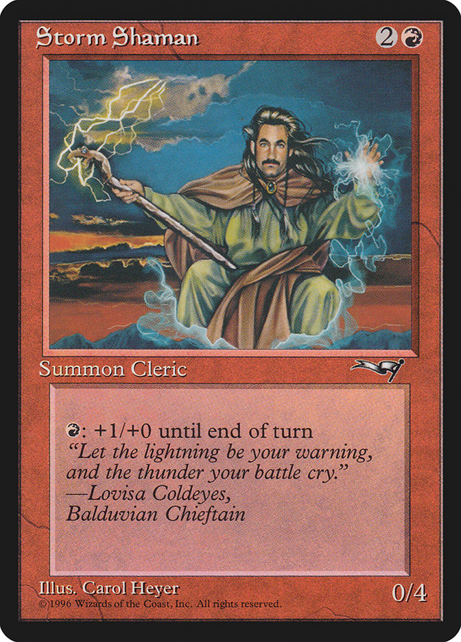 Storm Shaman (Male) [Alliances] | Exor Games Truro