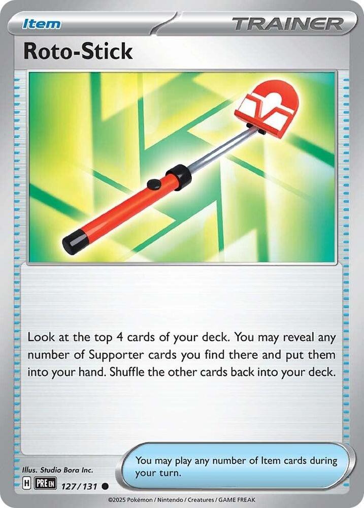 Roto-Stick (127/131) [Scarlet & Violet: Prismatic Evolutions] | Exor Games Truro