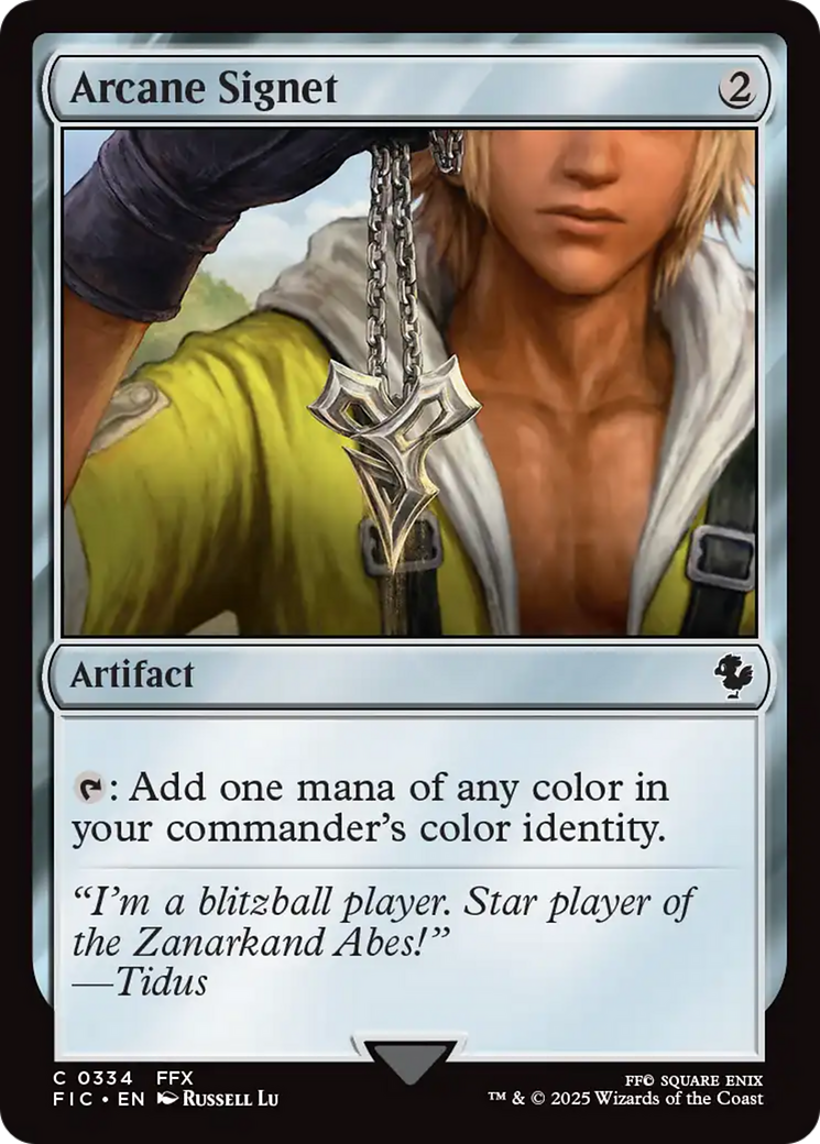Arcane Signet (0334) [FINAL FANTASY Commander] | Exor Games Truro