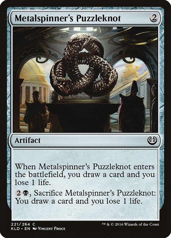 Metalspinner's Puzzleknot [Kaladesh] | Exor Games Truro