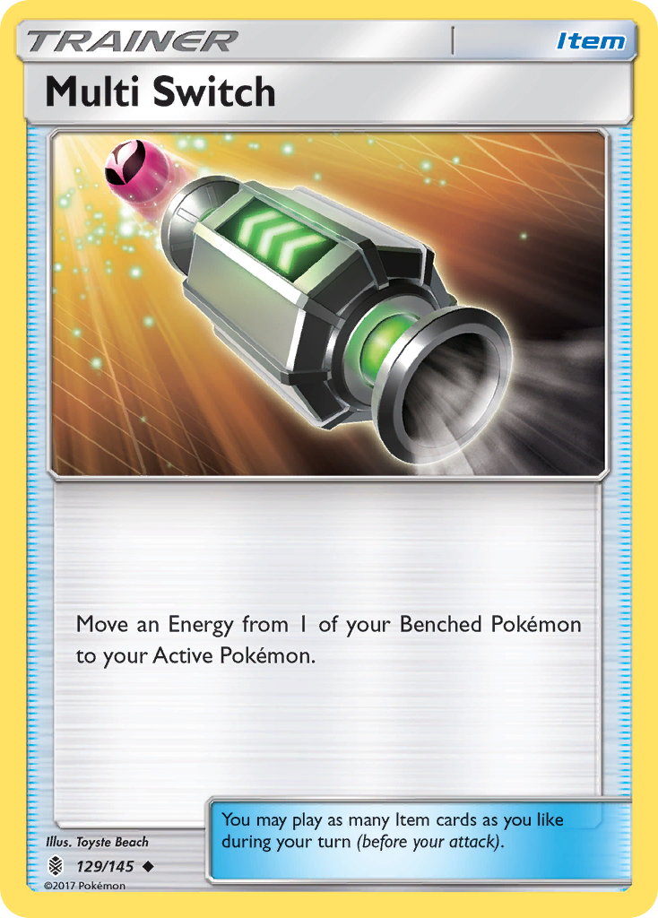 Multi Switch (129/145) [Sun & Moon: Guardians Rising] | Exor Games Truro