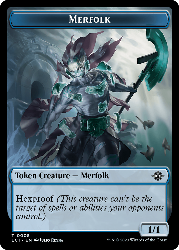 Merfolk Token [The Lost Caverns of Ixalan Tokens] | Exor Games Truro