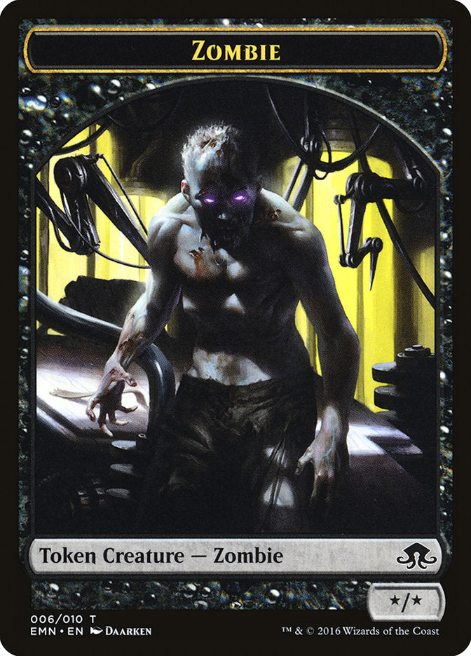 Zombie Token (006/010) [Eldritch Moon Tokens] | Exor Games Truro