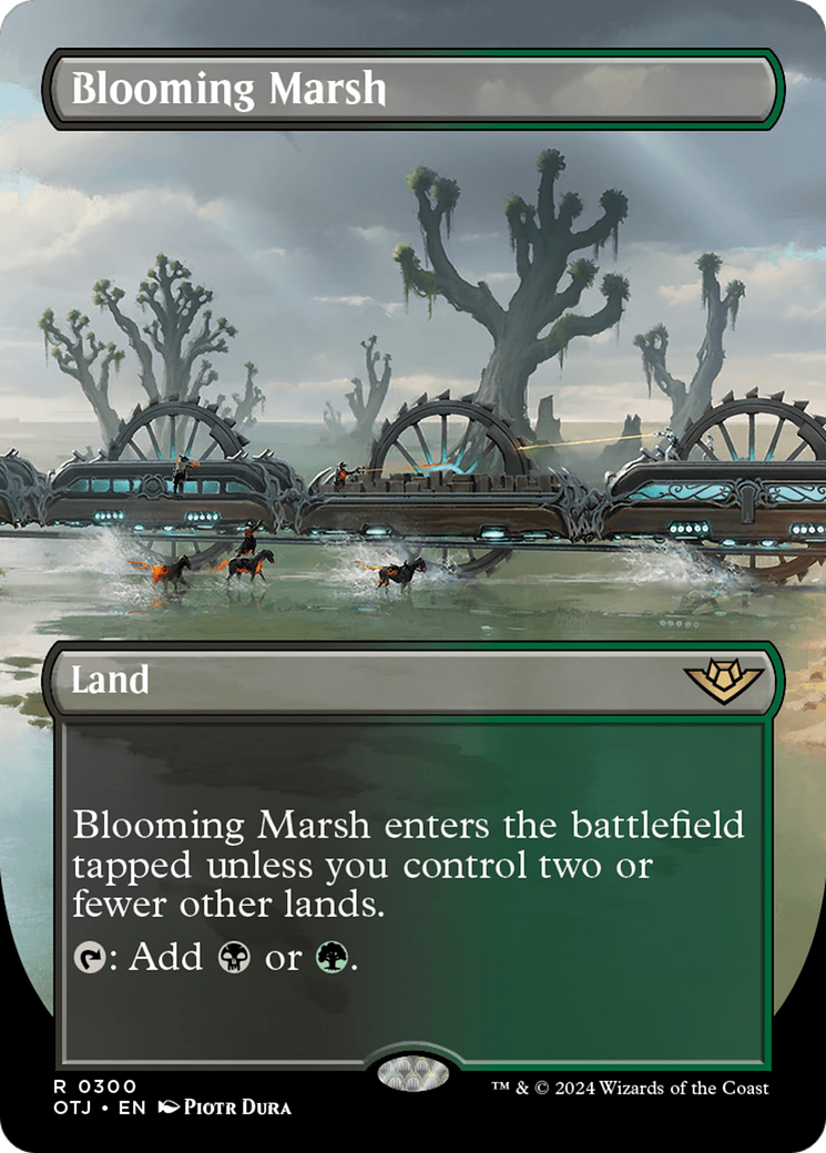 Blooming Marsh (Borderless) [Outlaws of Thunder Junction] | Exor Games Truro