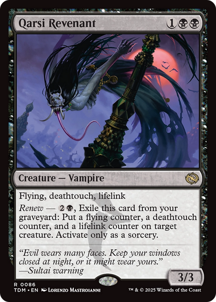 Qarsi Revenant [Tarkir: Dragonstorm] | Exor Games Truro
