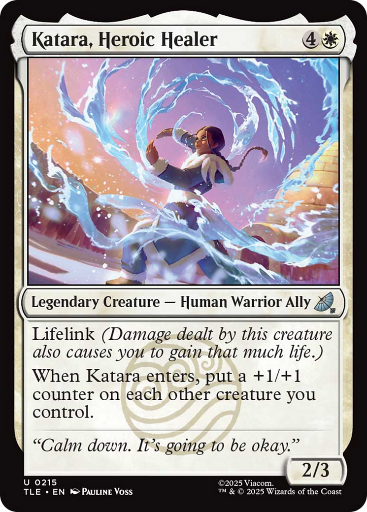 Katara, Heroic Healer [Avatar: The Last Airbender: Eternal-Legal] | Exor Games Truro