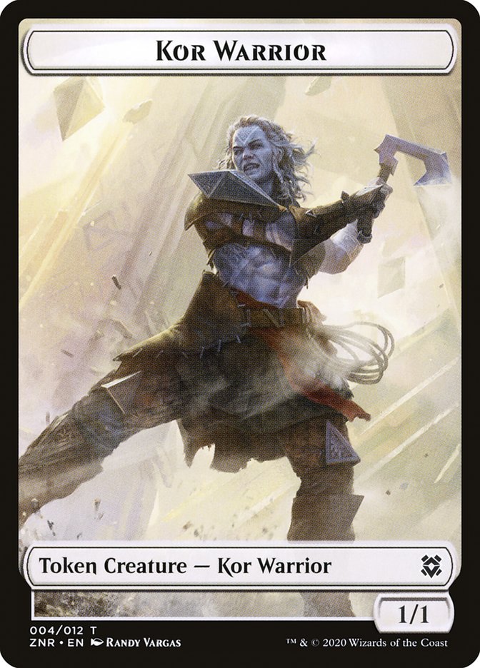 Goblin Construct // Kor Warrior Double-Sided Token [Zendikar Rising Tokens] | Exor Games Truro