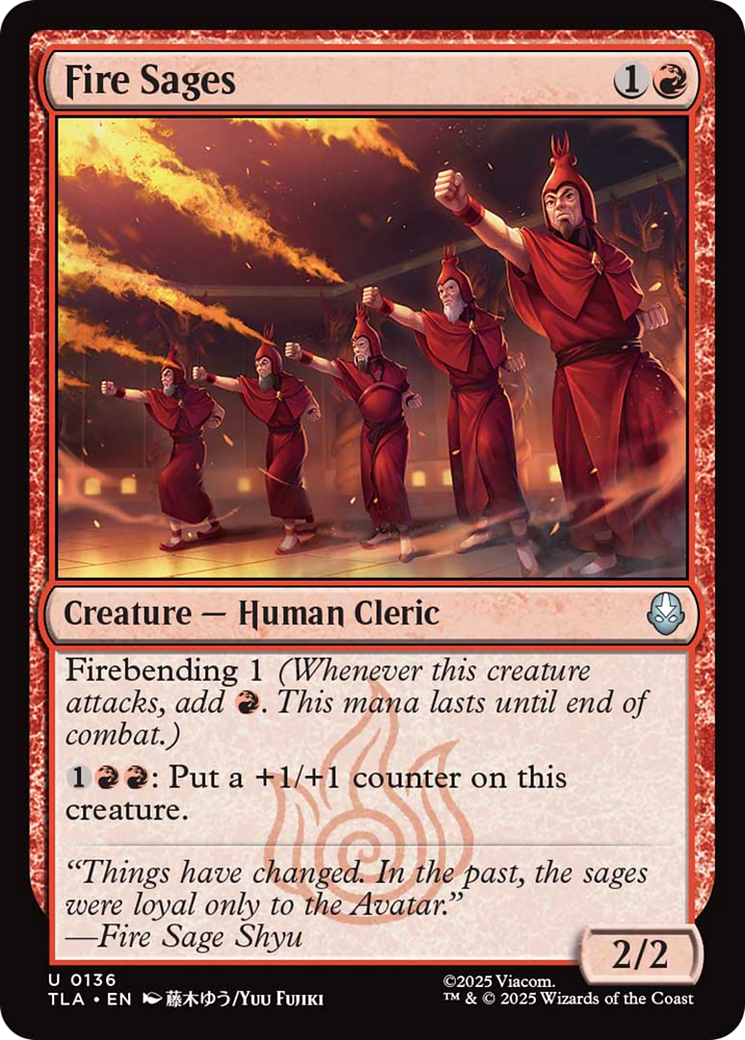 Fire Sages [Avatar: The Last Airbender] | Exor Games Truro