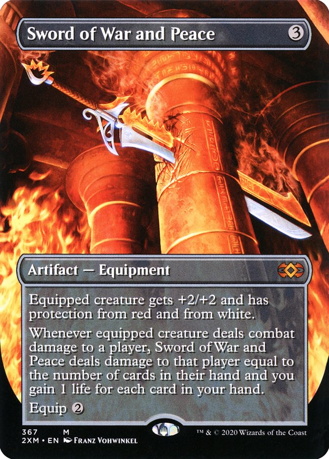 Sword of War and Peace (Toppers) [Double Masters] | Exor Games Truro
