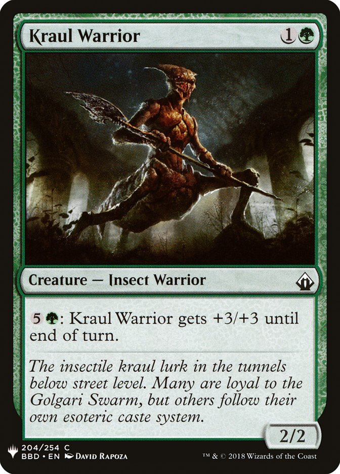 Kraul Warrior [Mystery Booster] | Exor Games Truro