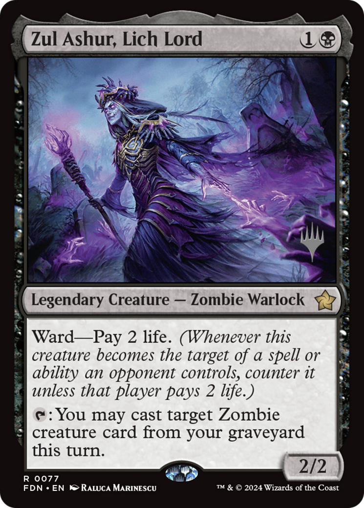 Zul Ashur, Lich Lord [Lorwyn Eclipsed Promos] | Exor Games Truro