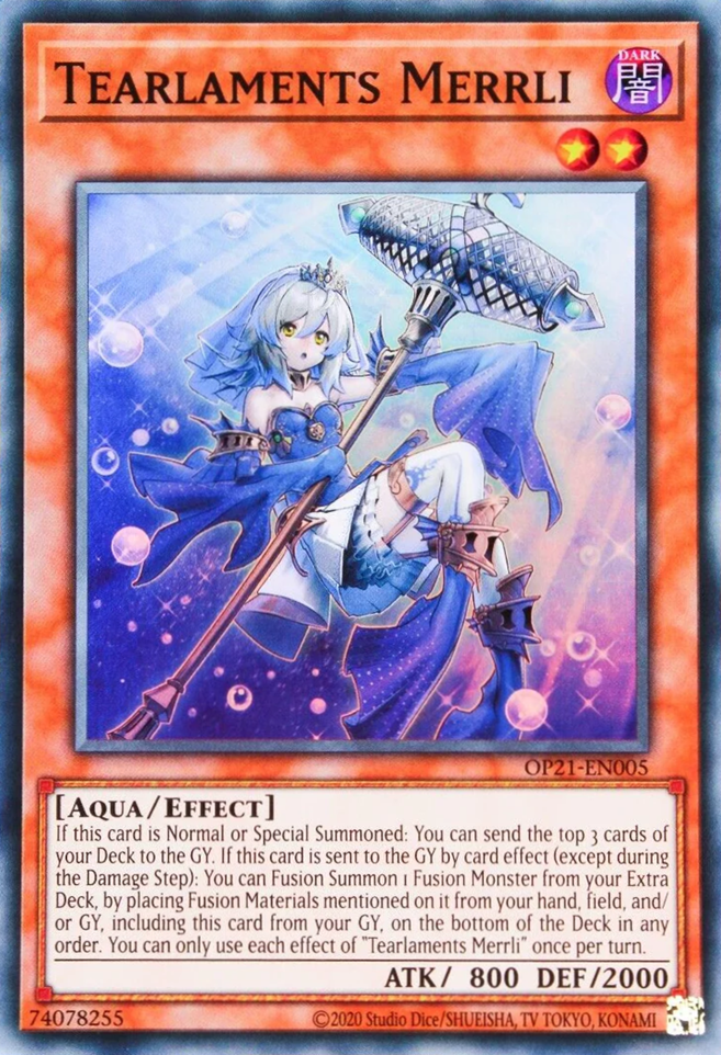 Tearlaments Merrli [OP21-EN005] Super Rare | Exor Games Truro