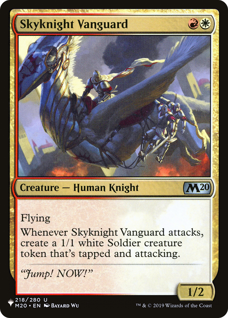 Skyknight Vanguard [The List Reprints] | Exor Games Truro