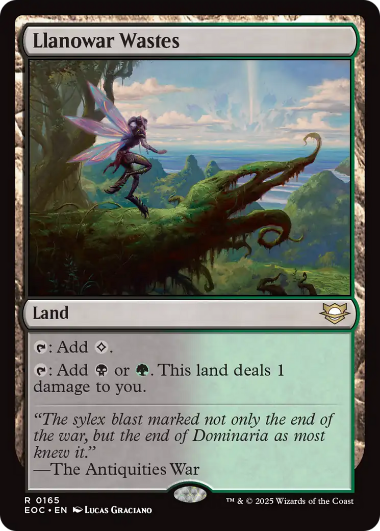 Llanowar Wastes [Edge of Eternities Commander] | Exor Games Truro