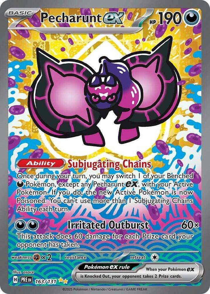 Pecharunt ex (163/131) [Scarlet & Violet: Prismatic Evolutions] | Exor Games Truro