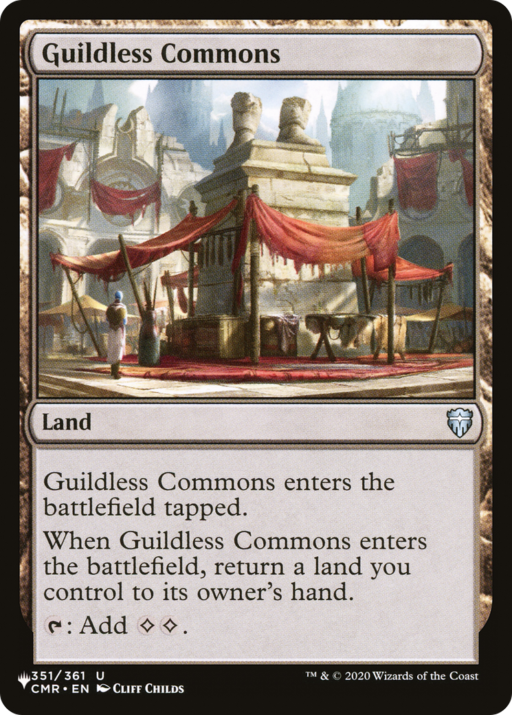 Guildless Commons [The List Reprints] | Exor Games Truro