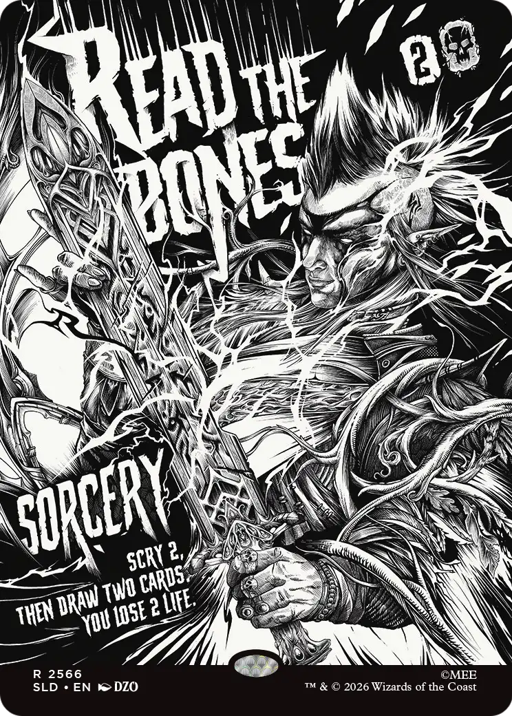 Read the Bones (2566) [Secret Lair Drop Series] | Exor Games Truro
