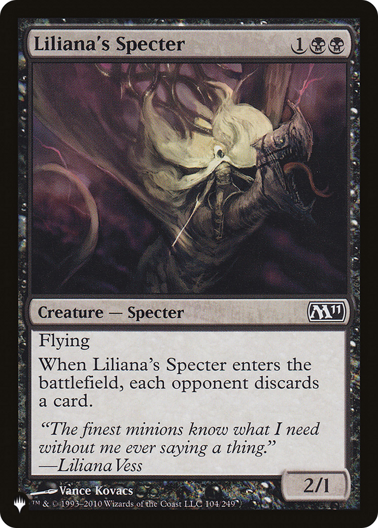 Liliana's Specter [The List Reprints] | Exor Games Truro