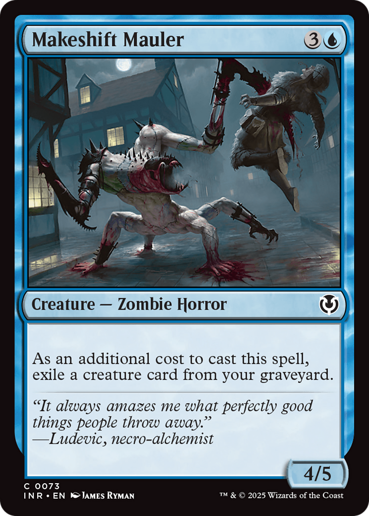 Makeshift Mauler [Innistrad Remastered] | Exor Games Truro
