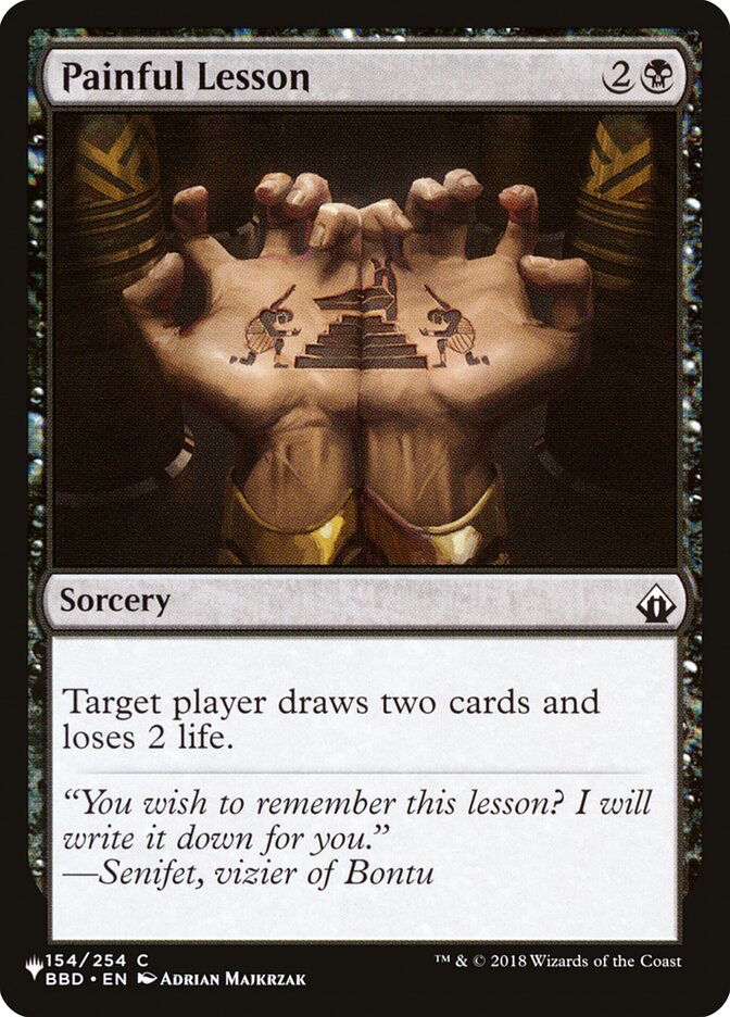 Painful Lesson [The List] | Exor Games Truro