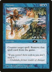Dissipate (4th Place) (Oversized) [Oversize Cards] | Exor Games Truro
