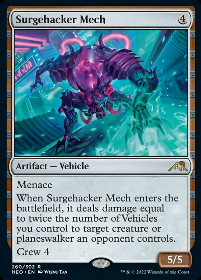 Surgehacker Mech [Kamigawa: Neon Dynasty] | Exor Games Truro