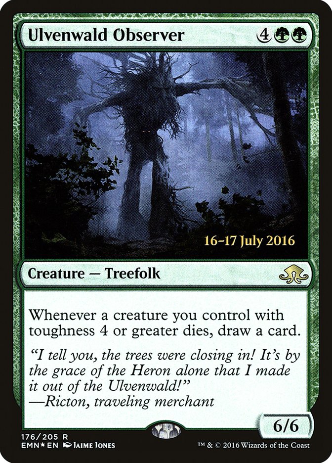 Ulvenwald Observer [Eldritch Moon Prerelease Promos] | Exor Games Truro