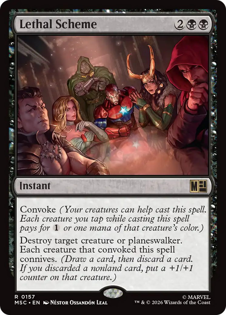 Lethal Scheme (Surge Foil) [Marvel Super Heroes Commander] | Exor Games Truro