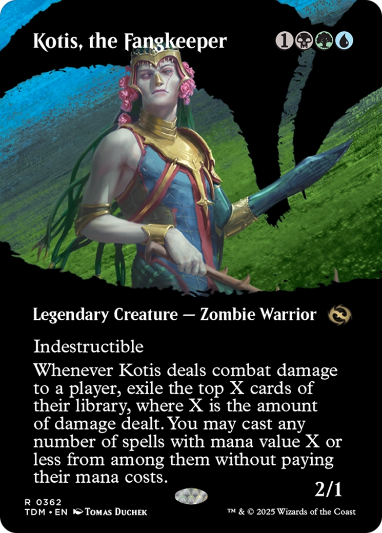 Kotis, the Fangkeeper (Borderless) [Tarkir: Dragonstorm] | Exor Games Truro