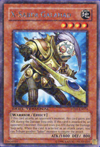 X-Saber Galahad [DT01-EN074] Rare | Exor Games Truro
