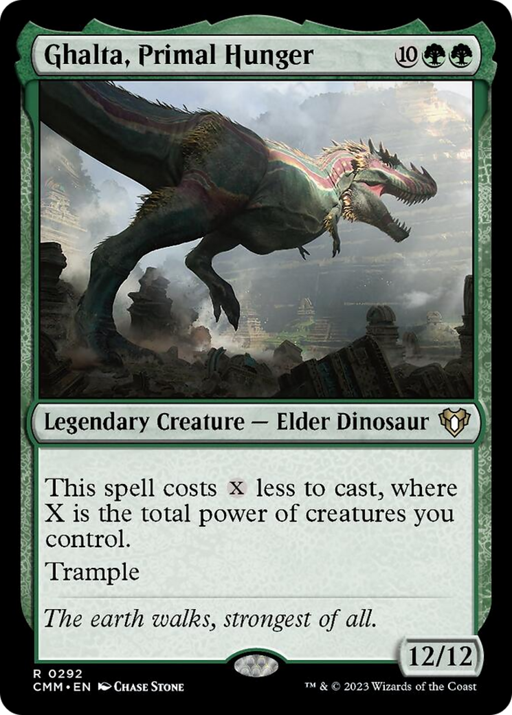 Ghalta, Primal Hunger [Commander Masters] | Exor Games Truro
