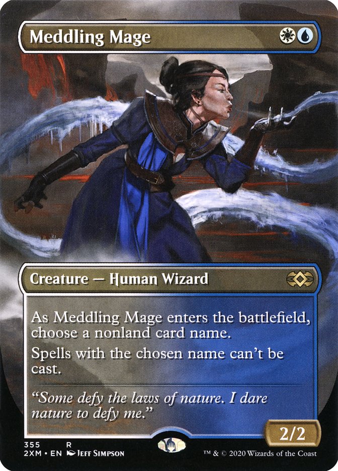 Meddling Mage (Toppers) [Double Masters] | Exor Games Truro